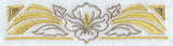 Art Deco Floral Border