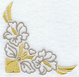 Art Deco Floral Corner