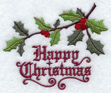 Happy Christmas with Holly