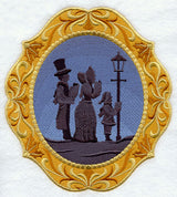 Christmas Cameo with Silhouette Carolers
