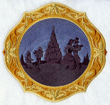 Christmas Cameo with Ice Skaters