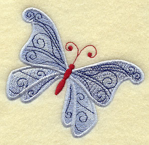Butterfly's Swirls and Twirls