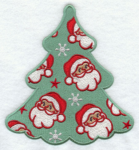 Wrapped Up In Santa Claus Tree