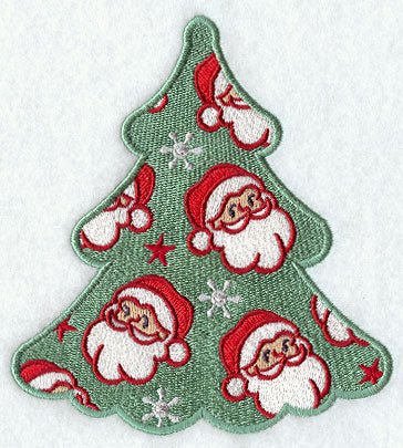 Wrapped Up In Santa Claus Tree