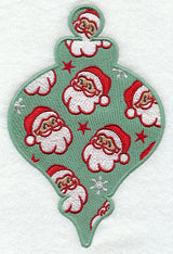 Wrapped Up In Santa Claus Ornament