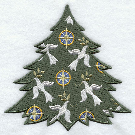 Wrapped Up In Christmas Peace Tree