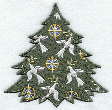 Wrapped Up In Christmas Peace Tree