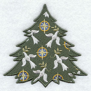 Wrapped Up In Christmas Peace Tree