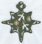 Wrapped Up In Christmas Peace Ornament