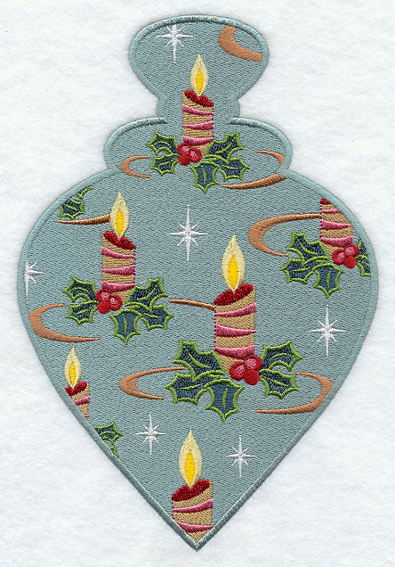 Wrapped Up In Holiday Glow Ornament