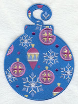 Wrapped Up In Season's Sparkle Ornament