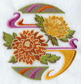 Arts and Crafts Chrysanthemum Circle