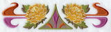 Arts and Crafts Chrysanthemum Border