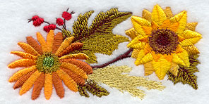 Our Blessings Are Many Flower Border