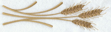 Blessings with Bread Wheat Border