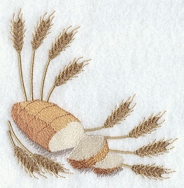 Blessings with Bread Wheat Corner