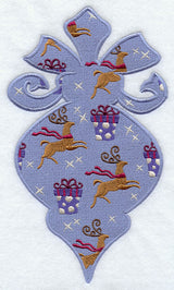 Wrapped Up In Reindeer Ornament