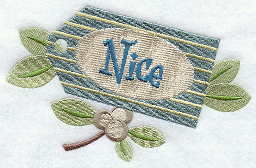 Gift Tag - Nice