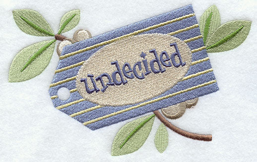 Gift Tag - Undecided