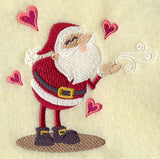Kissing Santa Claus