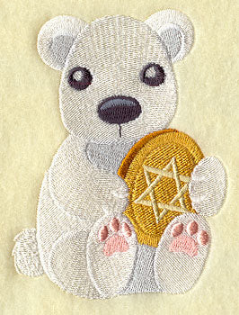 Chanukah Bear with Gelt