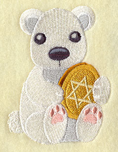 Chanukah Bear with Gelt