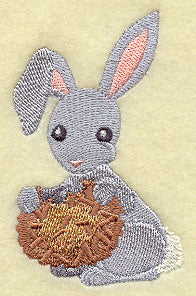 Chanukah Bunny with Latke