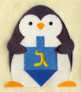 Dreidel Penguin - Gimel