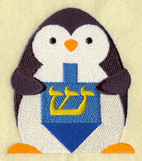 Dreidel Penguin - Shin