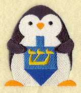 Dreidel Penguin - Shin