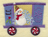 Snowman Train - Snowflake Car