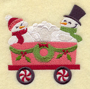 Snowman Train - Snowball Car