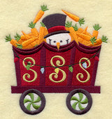 Snowman Train - Carrots Car