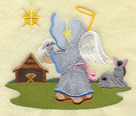 Christmas Pageant Angel Sunbonnet Sue
