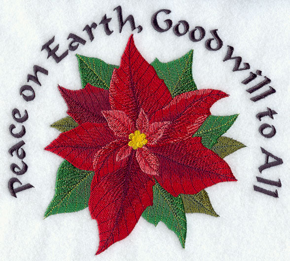 Peace on Earth Poinsettia