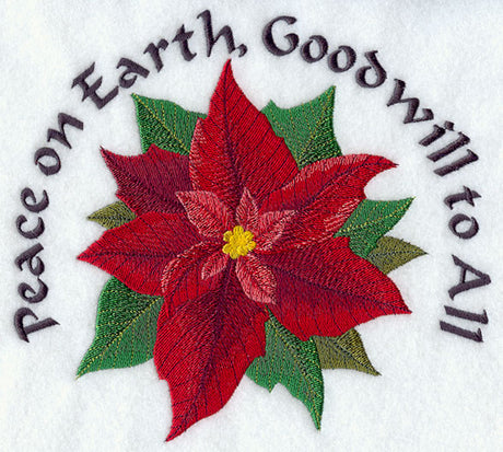 Peace on Earth Poinsettia