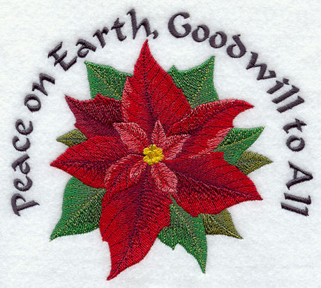 Peace on Earth Poinsettia