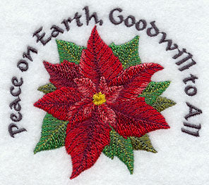 Peace on Earth Poinsettia