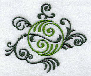 Fa La La Filigree Ornament 1