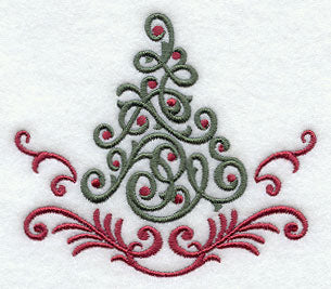 Fa La La Filigree Christmas Tree 1