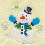 Snowman Stocking Bottom - Snowman