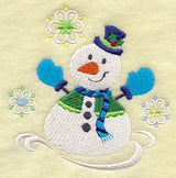 Snowman Stocking Bottom - Snowman