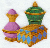 Wise Men Stocking Bottom - Gold Frankincense Myrrh