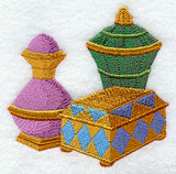 Wise Men Stocking Bottom - Gold Frankincense Myrrh