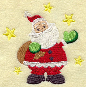 Santa Stocking Bottom - Santa Claus