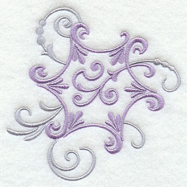 Fa La La Filigree Snowflake 2