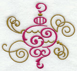 Fa La La Filigree Ornament 5