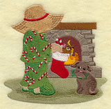 Fisherman Fred with Christmas Stocking