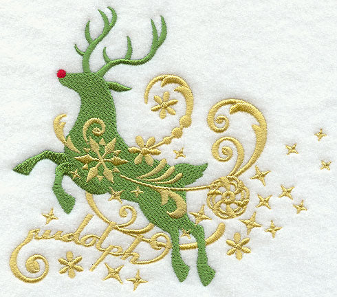 Rudolph in Filigree (Facing Left)
