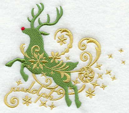 Rudolph in Filigree (Facing Left)